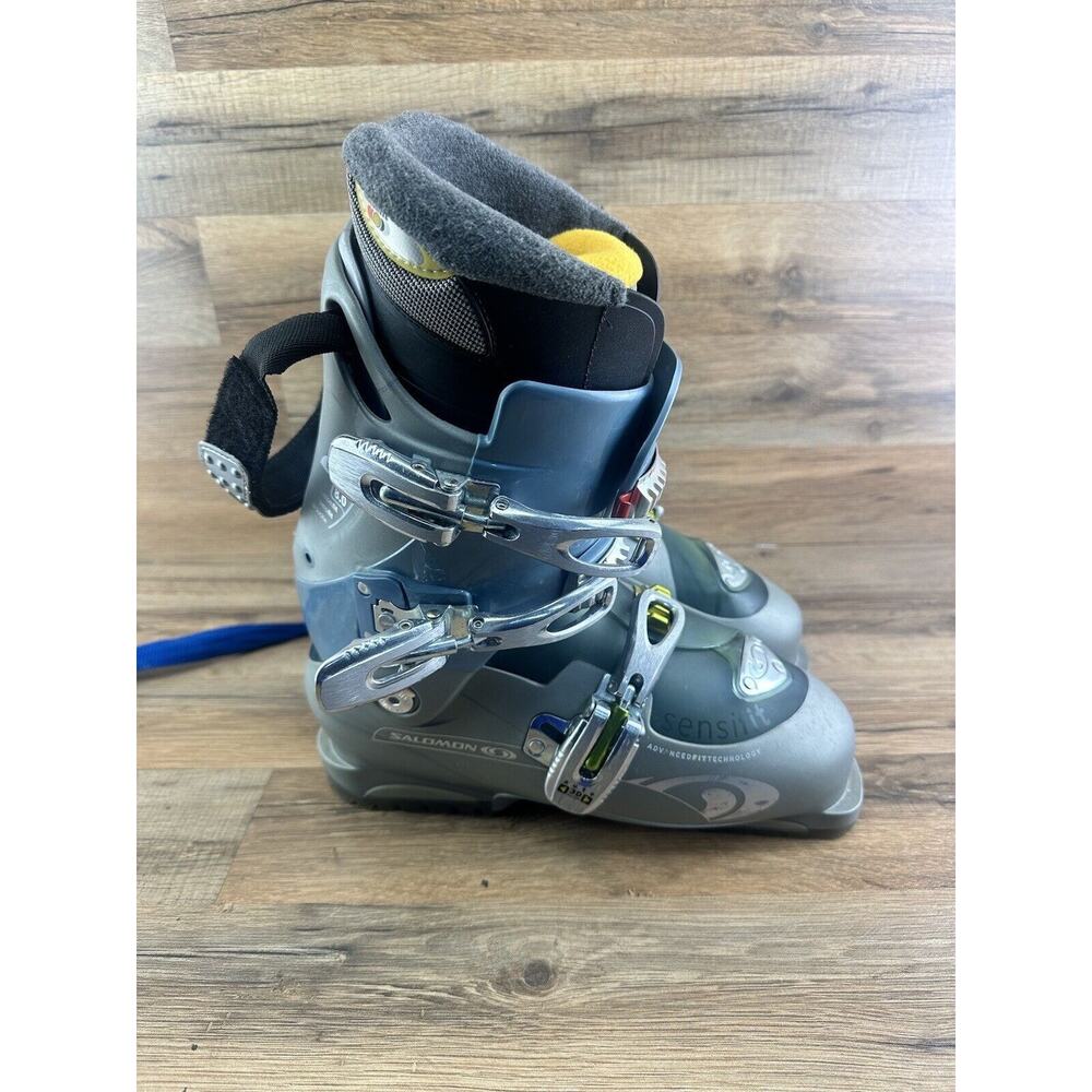 Ski Boots Downhill Salomon Siam 8.0 SensiFit Snow 306mm Women Size 9.5 Mondo 26